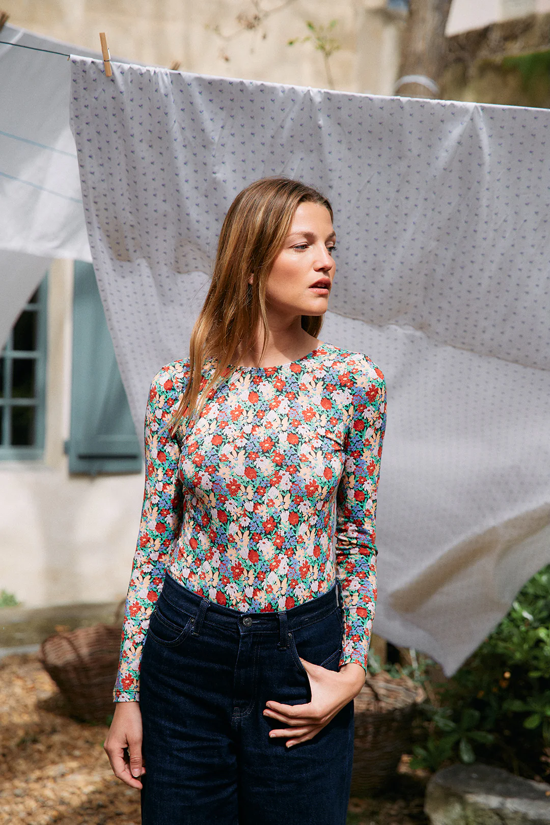 Les Fleurs Bodysuit