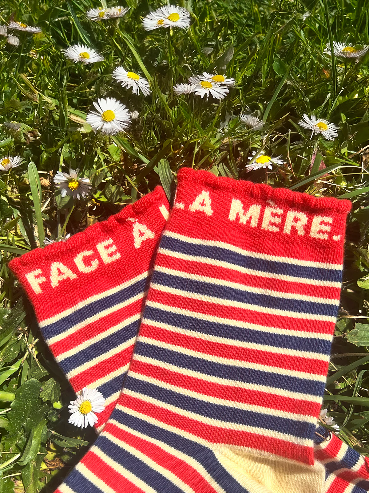Face à la mère Striped Socks - Image 2