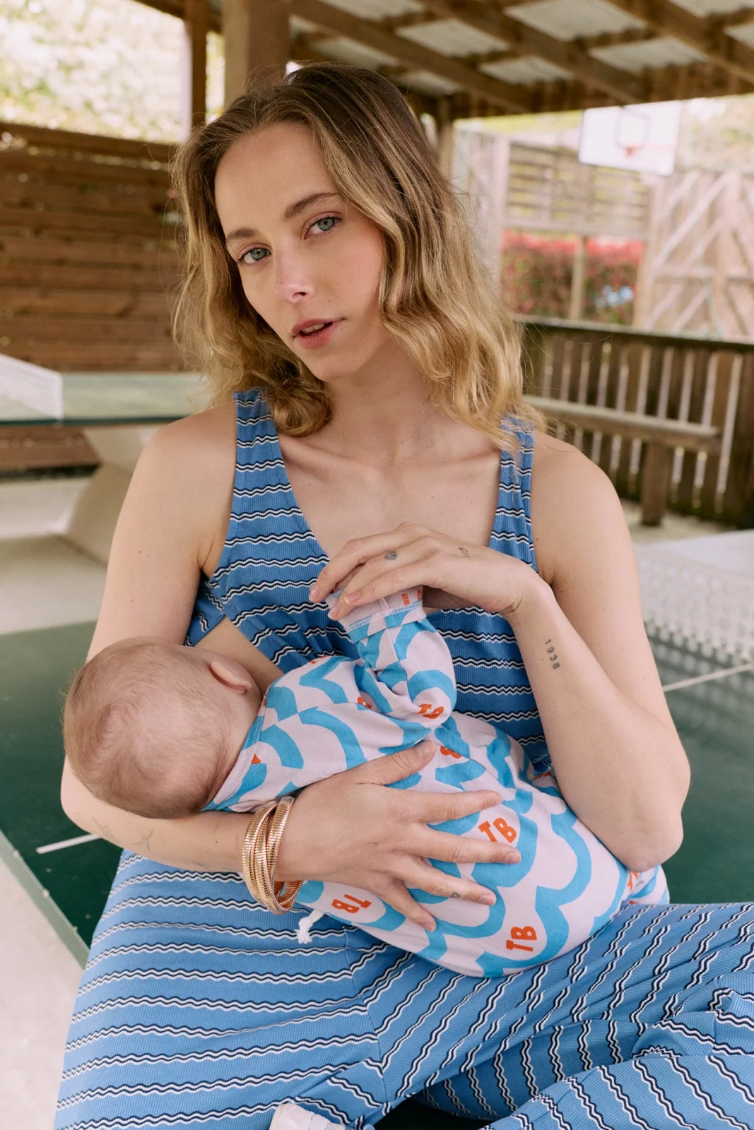 Vagues à l'âme Breastfeeding Jumpsuit - Image 4
