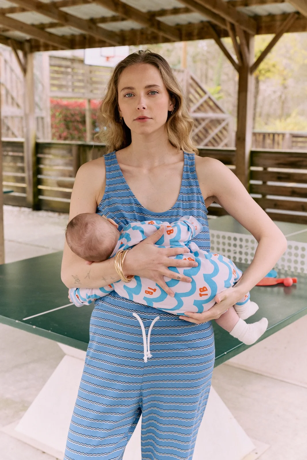 Vagues à l'âme Breastfeeding Jumpsuit - Image 5
