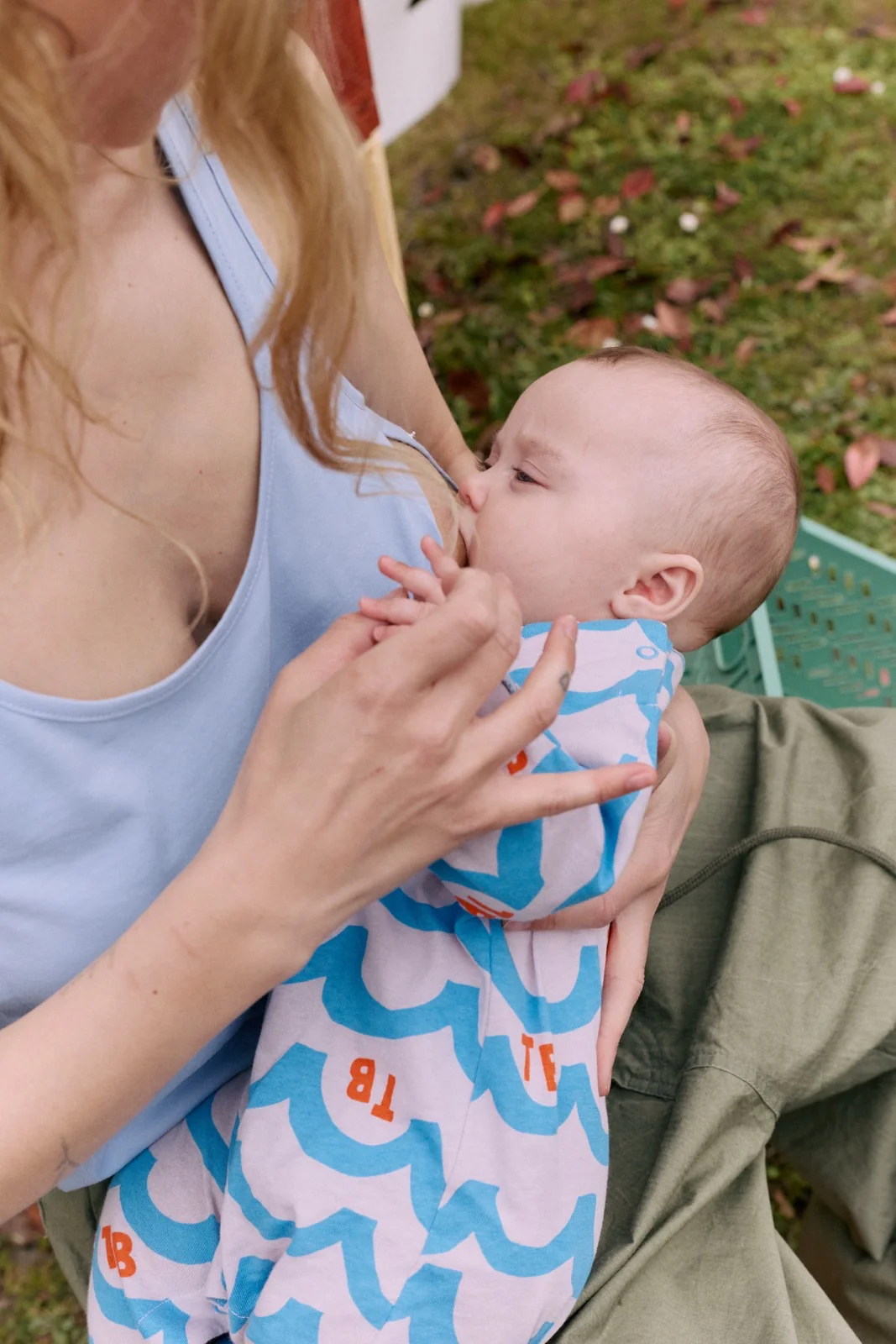Lagoon Breastfeeding Tank Top - Image 3