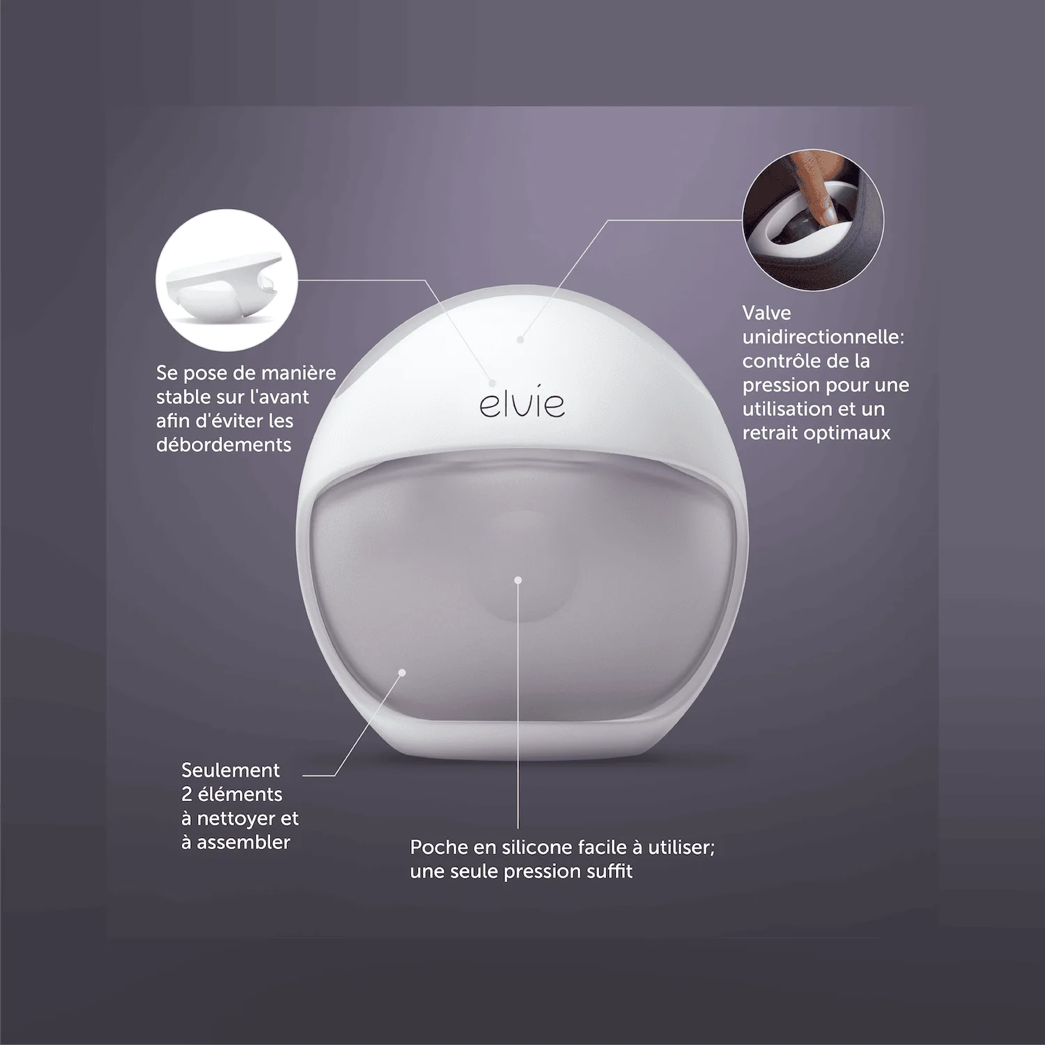 Elvie Curve - Wearable Manual Breast Pump - Image 4