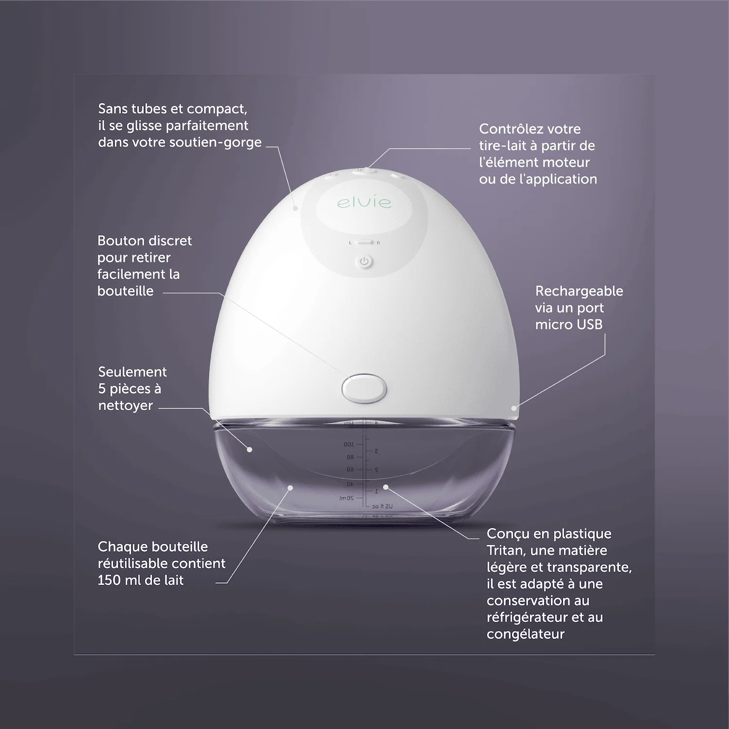Elvie Pump - (Single) Electric Breast Pump - Image 8