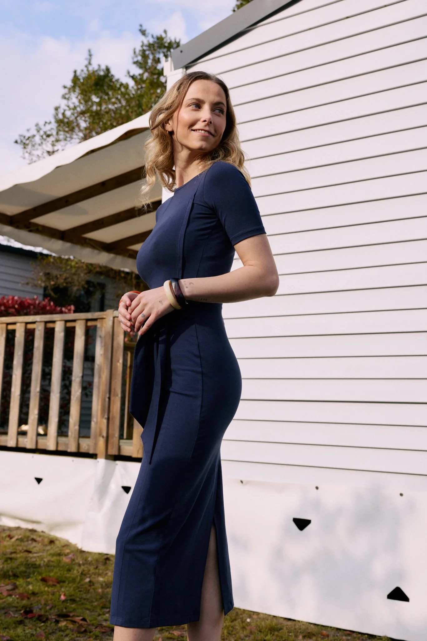Océan Breastfeeding Dress - Image 10