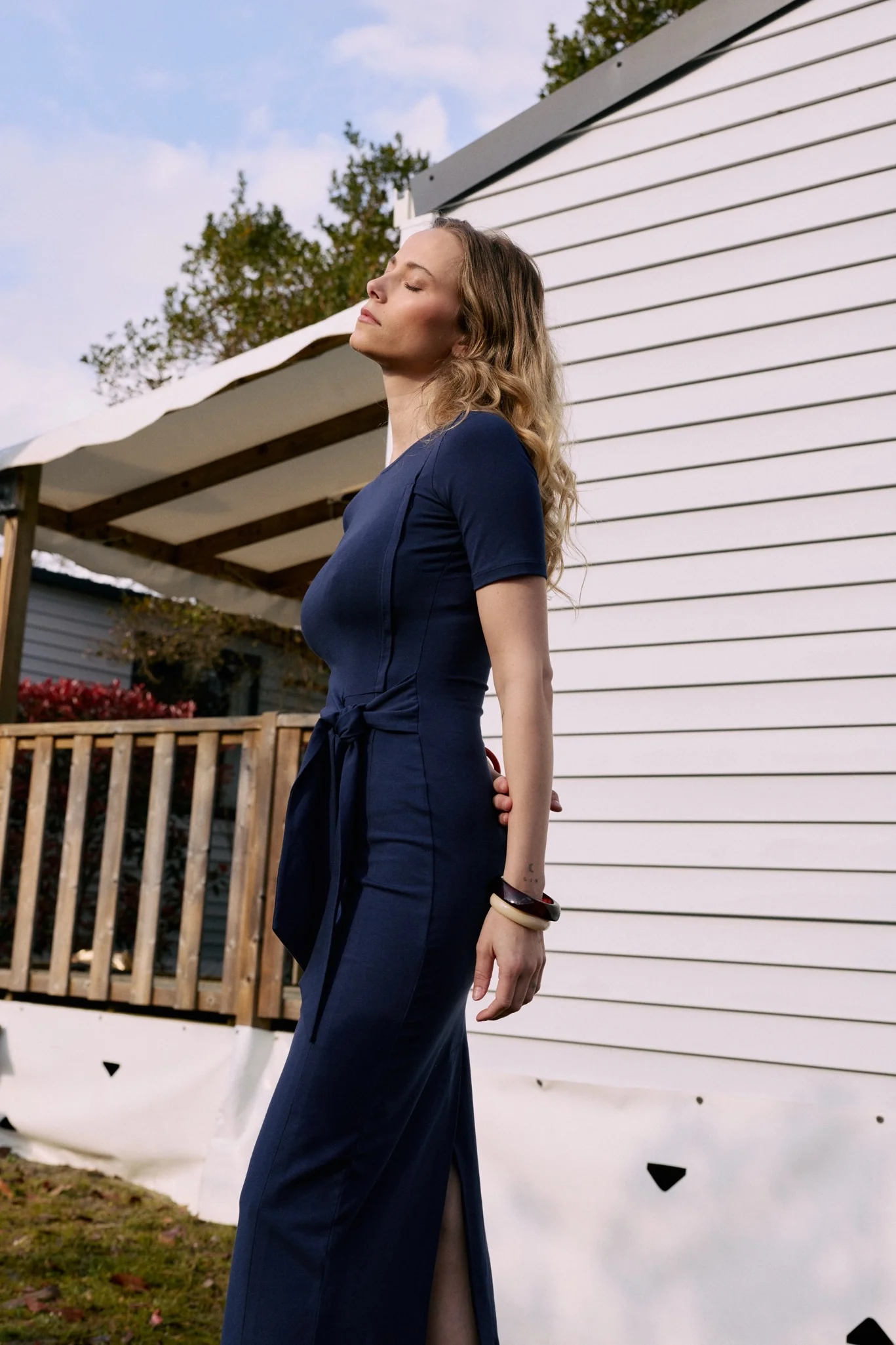 Océan Breastfeeding Dress - Image 4