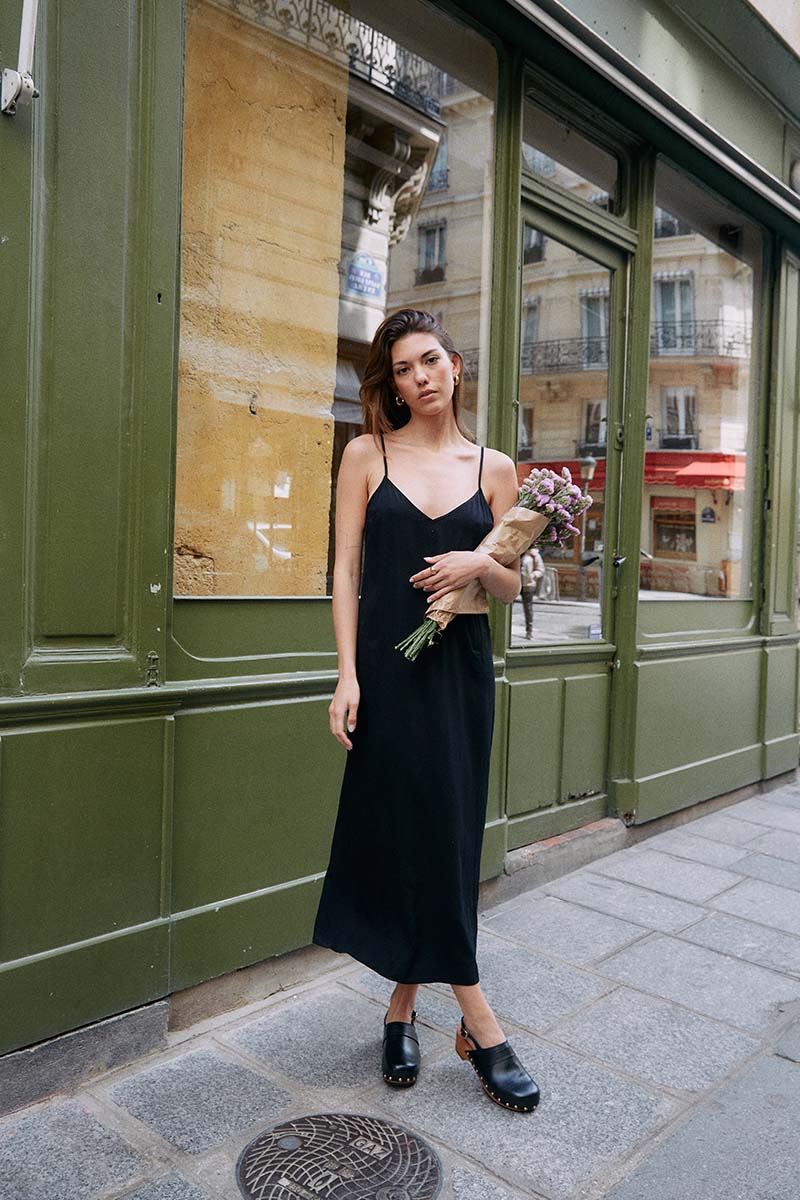 Robe momma - Noir - XS
