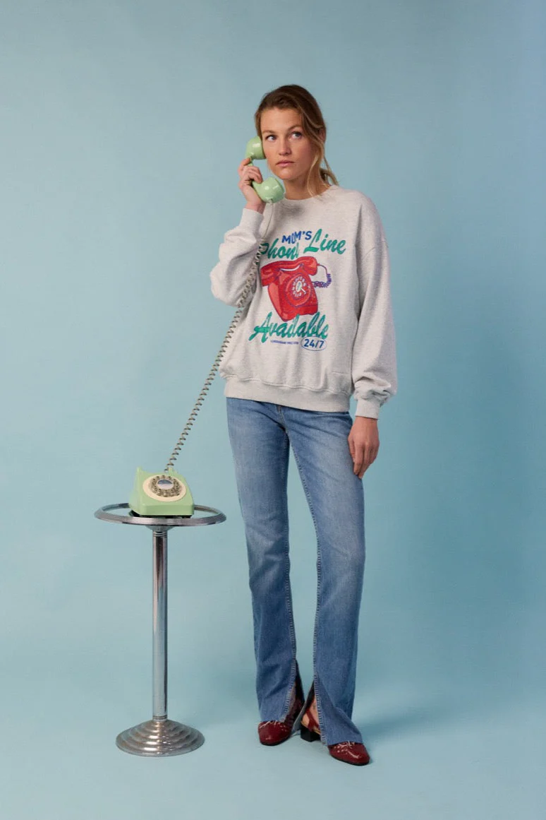 Phone Line Breastfeeding Sweatshirt - Image 3
