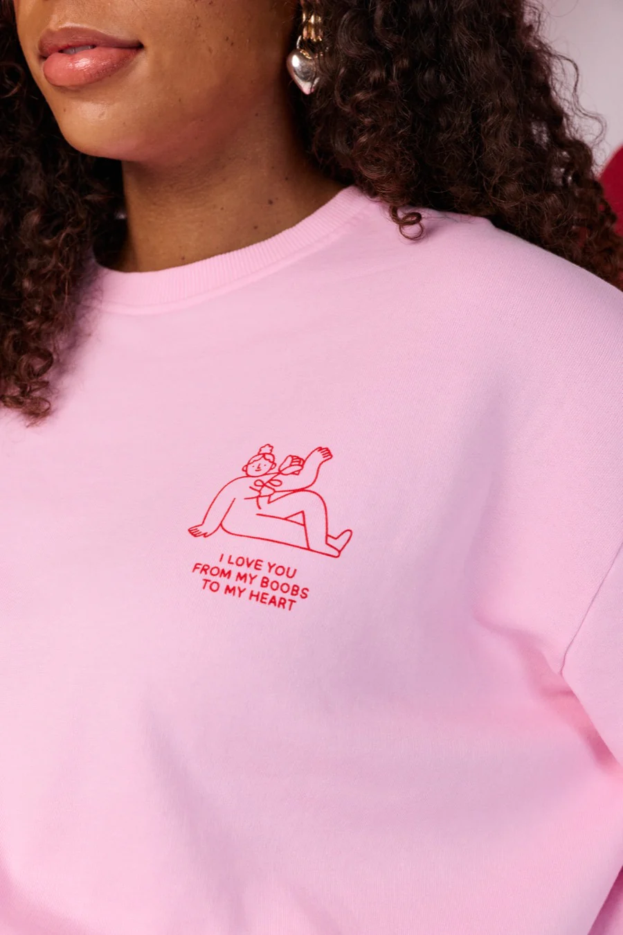 I Love You Sweatshirt - Image 3