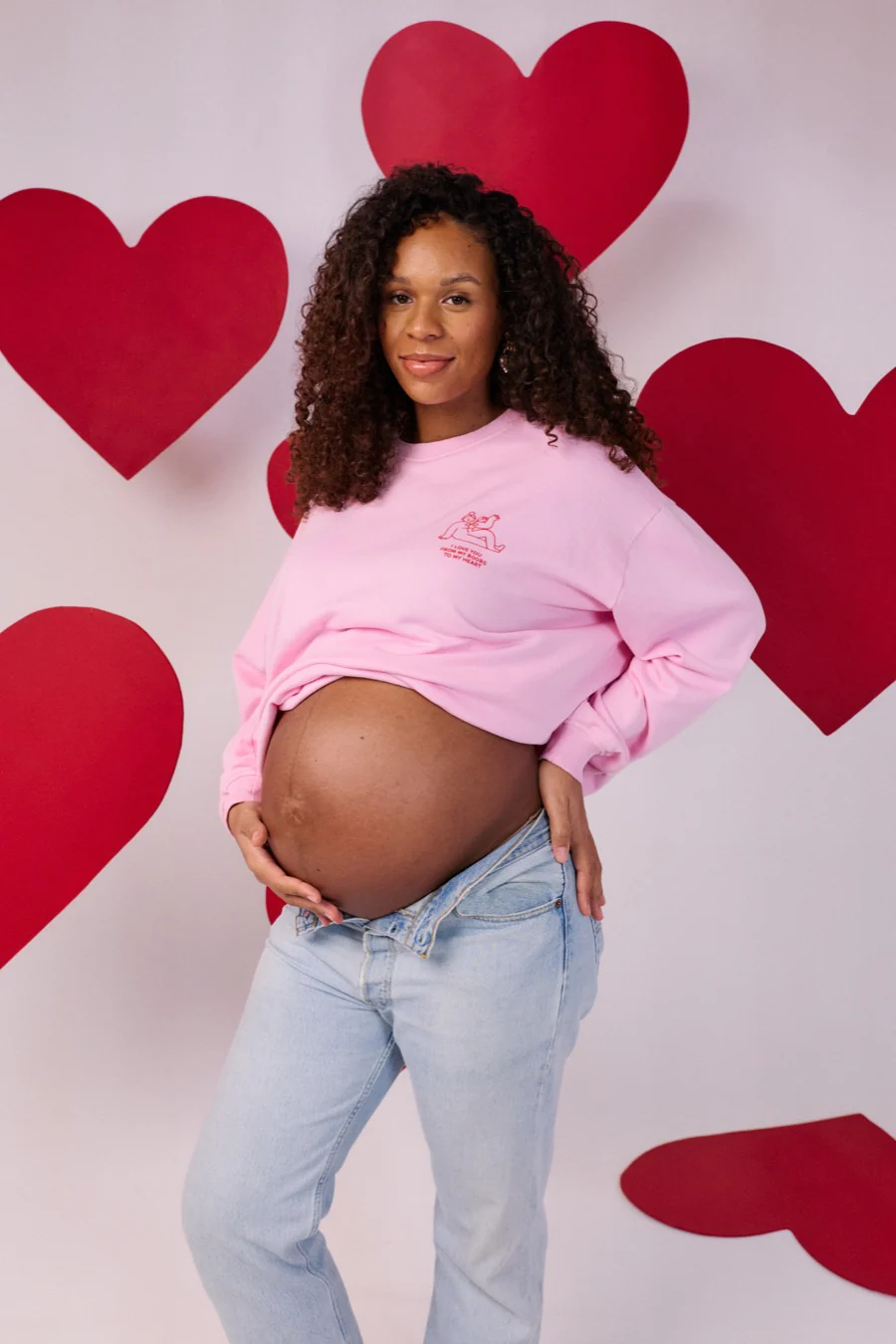 I Love You Sweatshirt - Image 4