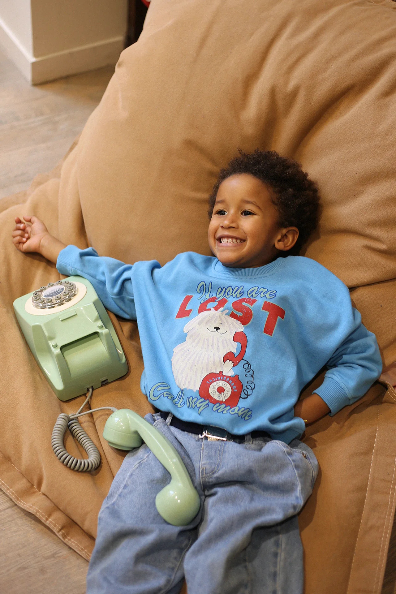Call My Mom Kids Sweatshirt - Image 4