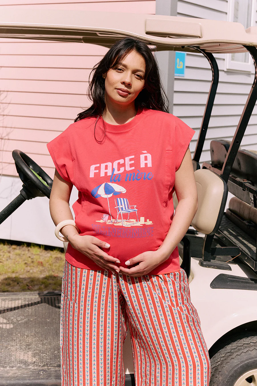 Face à la Mère Breastfeeding T-shirt - Image 3