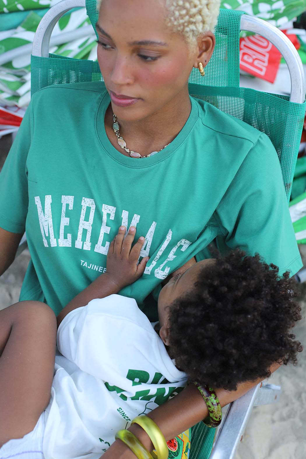 Meremade Verde Breastfeeding T-shirt - Image 5