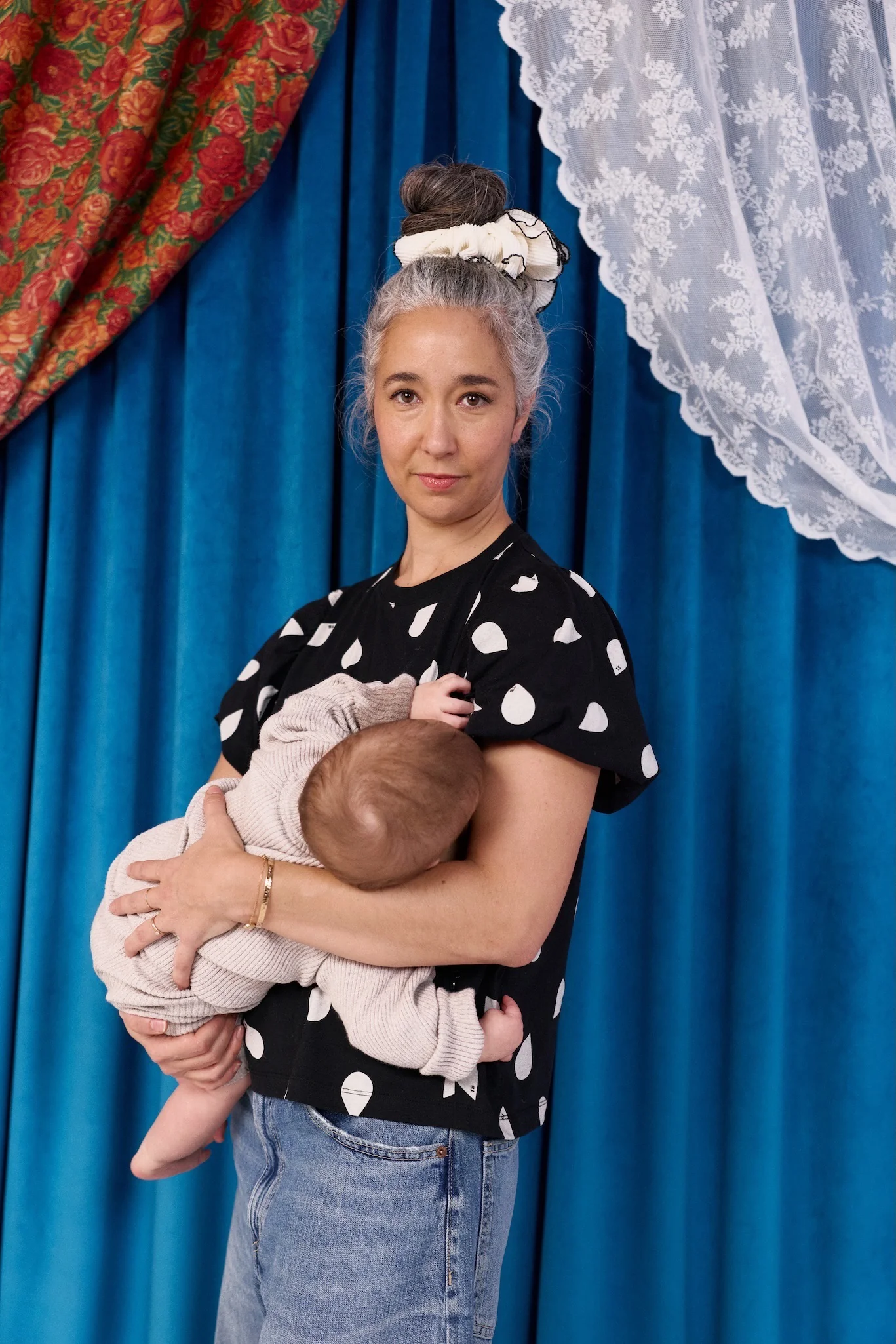 Raining Milk Breastfeeding Blouse - Image 4