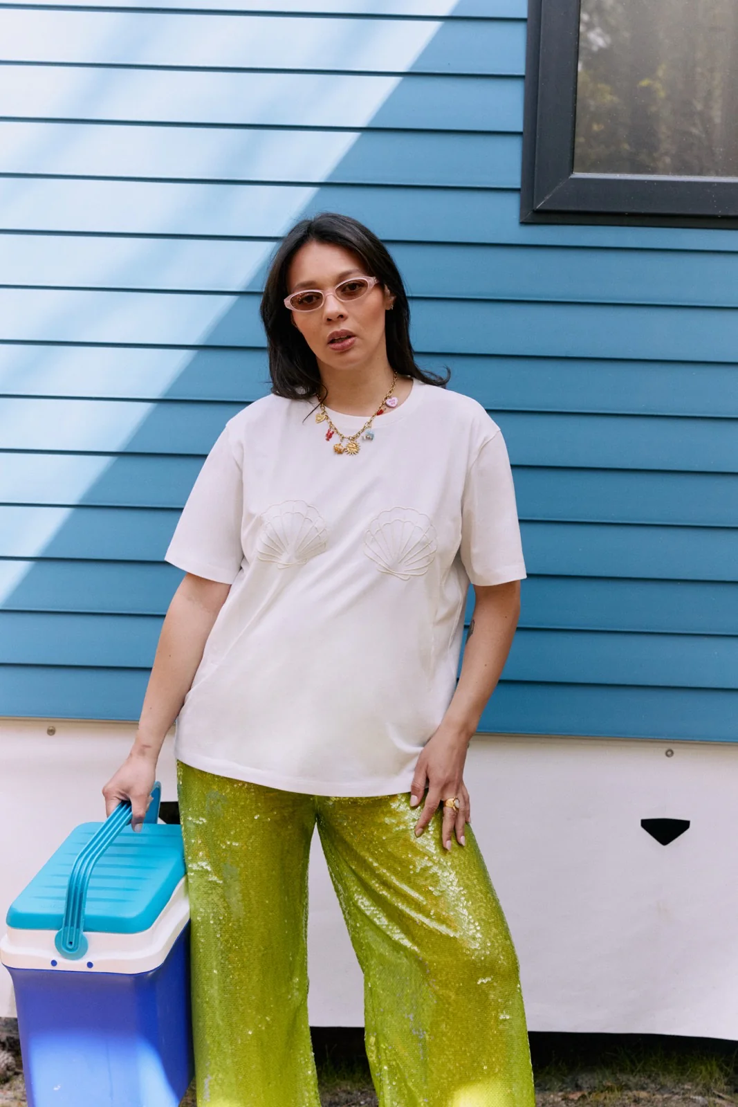 Seashell Breastfeeding T-shirt - Image 7