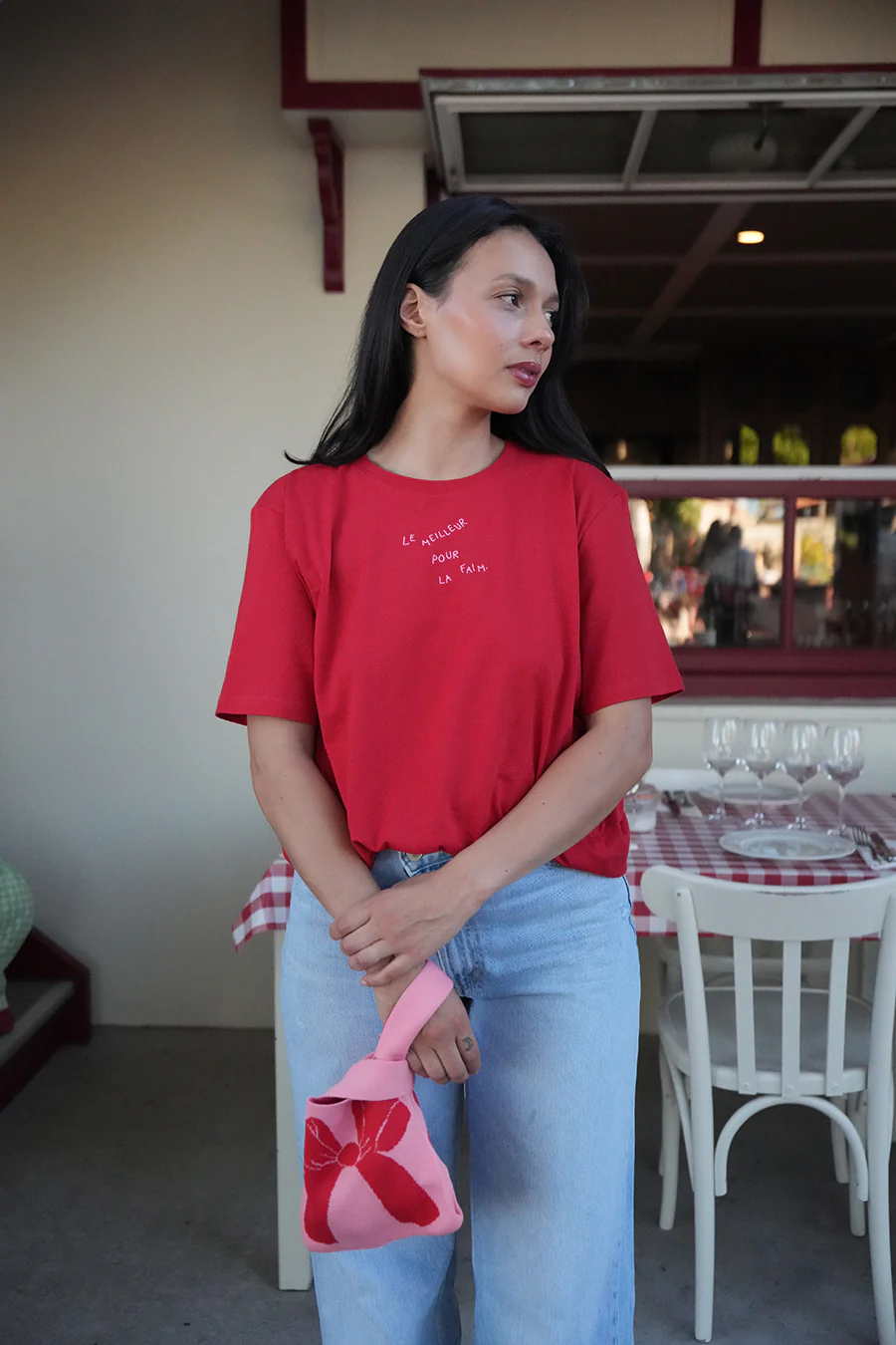Le Meilleur pour la Faim Breastfeeding T-shirt - Image 3