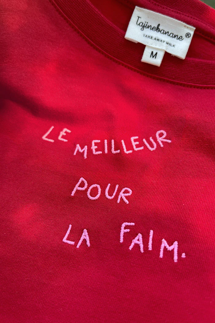 Le Meilleur pour la Faim Breastfeeding T-shirt - Image 4